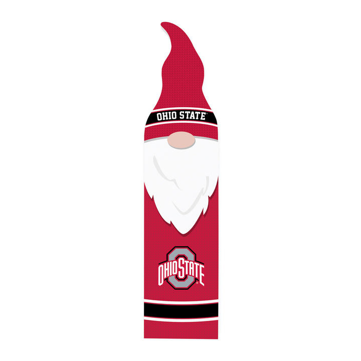 Ohio State Buckeyes Gnome Porch Sign
