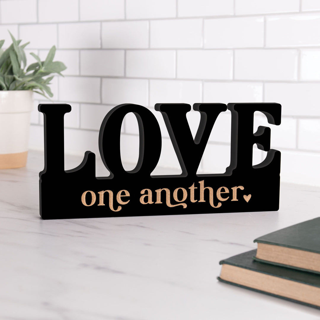 Love One Another Word Décor