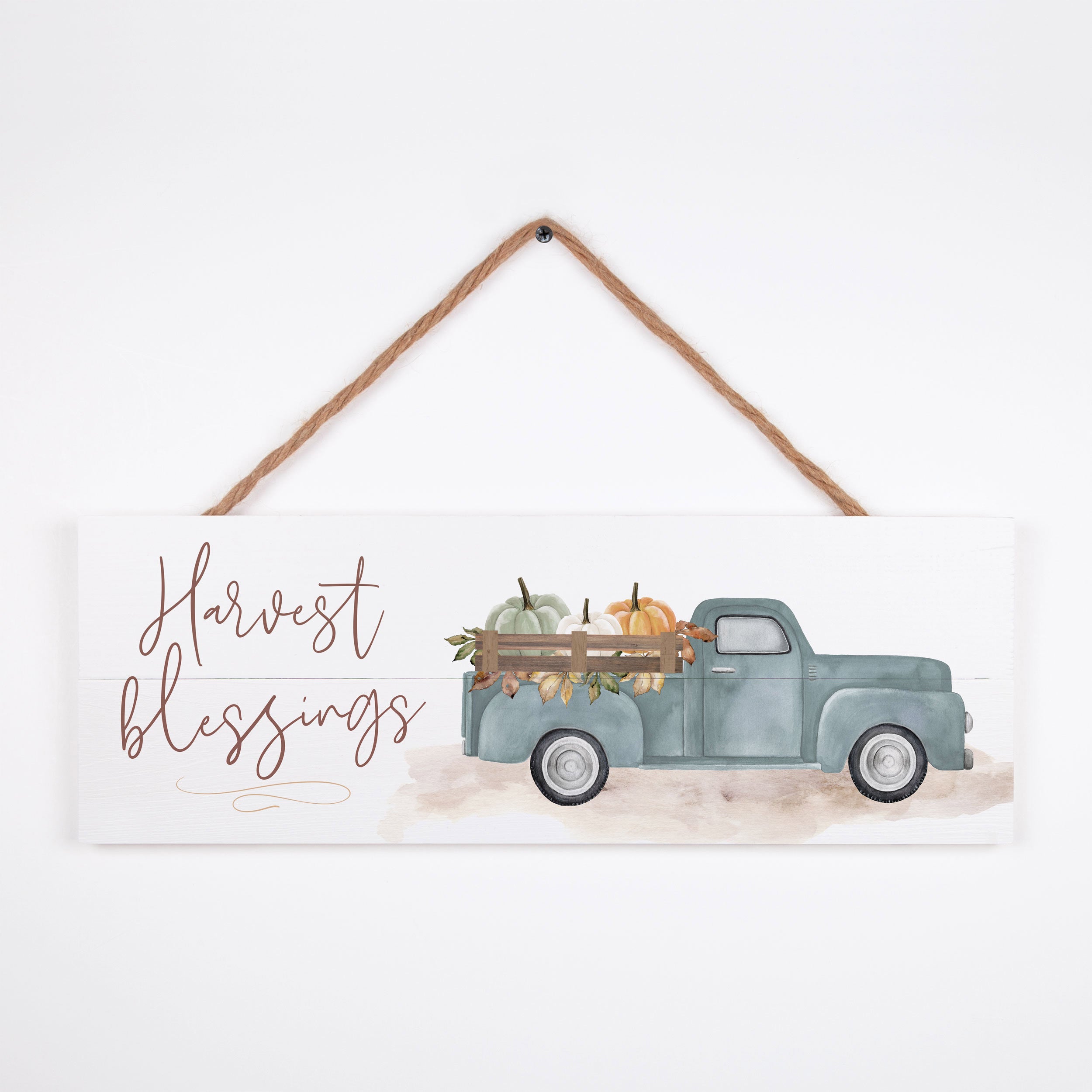 **Harvest Blessings Outdoor Hanging Sign