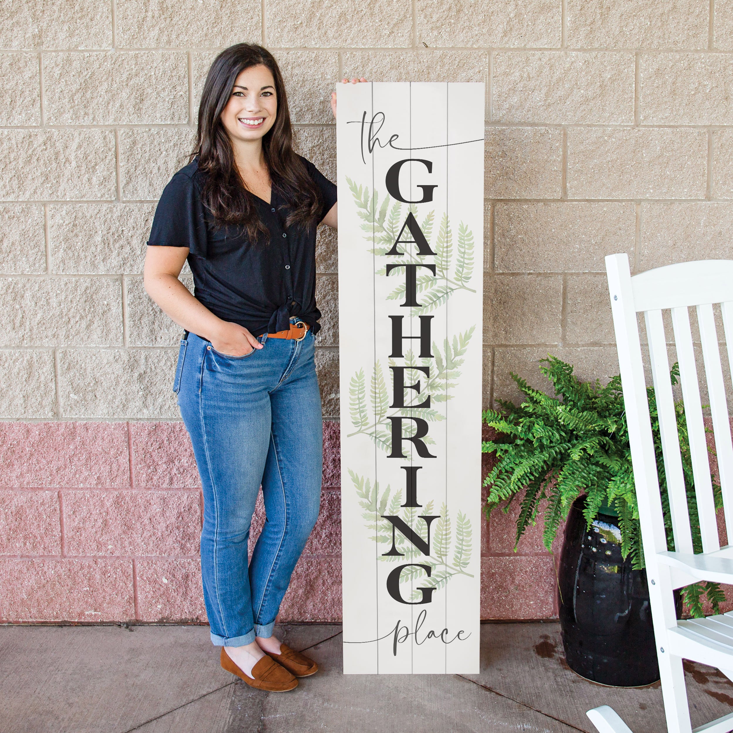 *The Gathering Place Outdoor Porch Sign