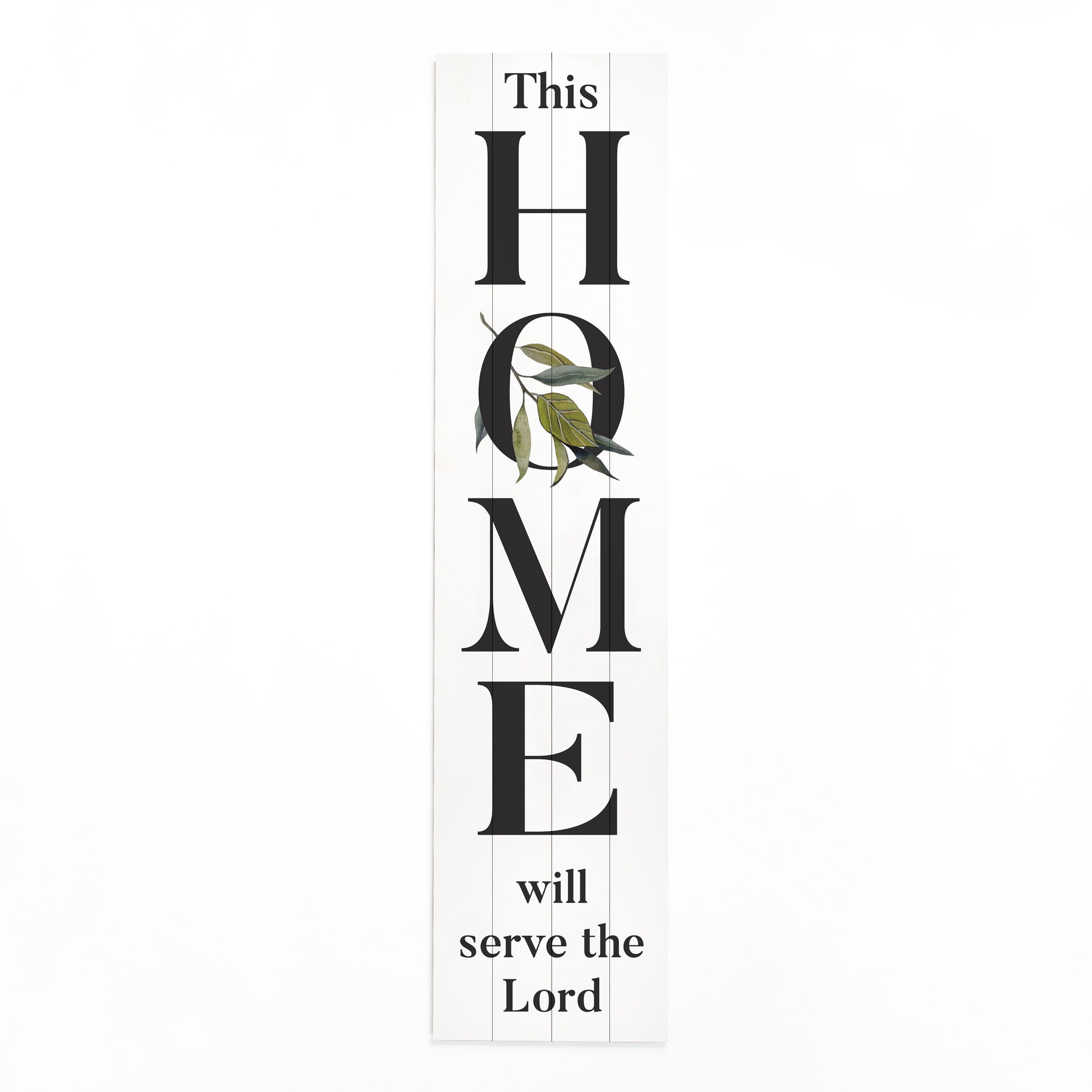 *As for Me And My Home We Will Serve The Lord Outdoor Porch Sign