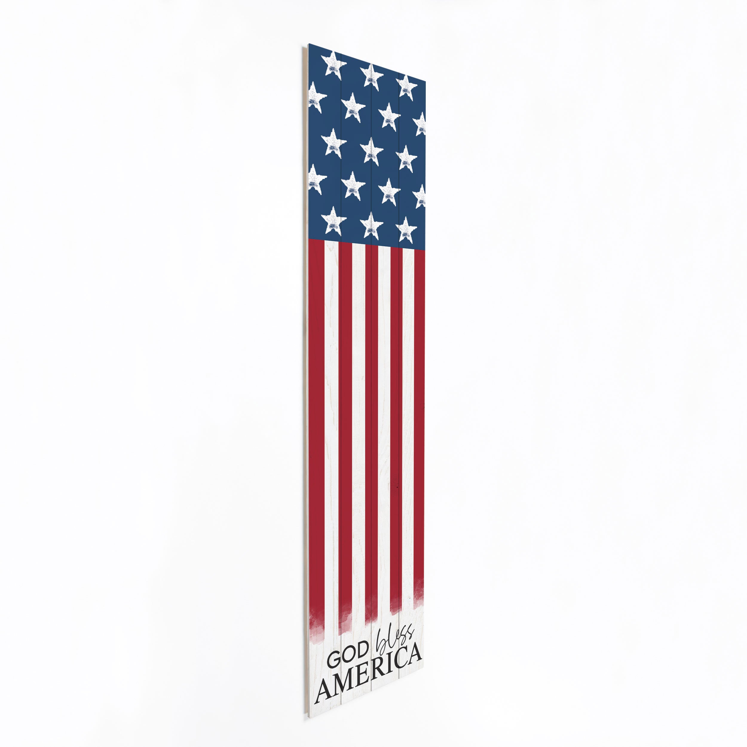 **God Bless America Outdoor Porch Sign