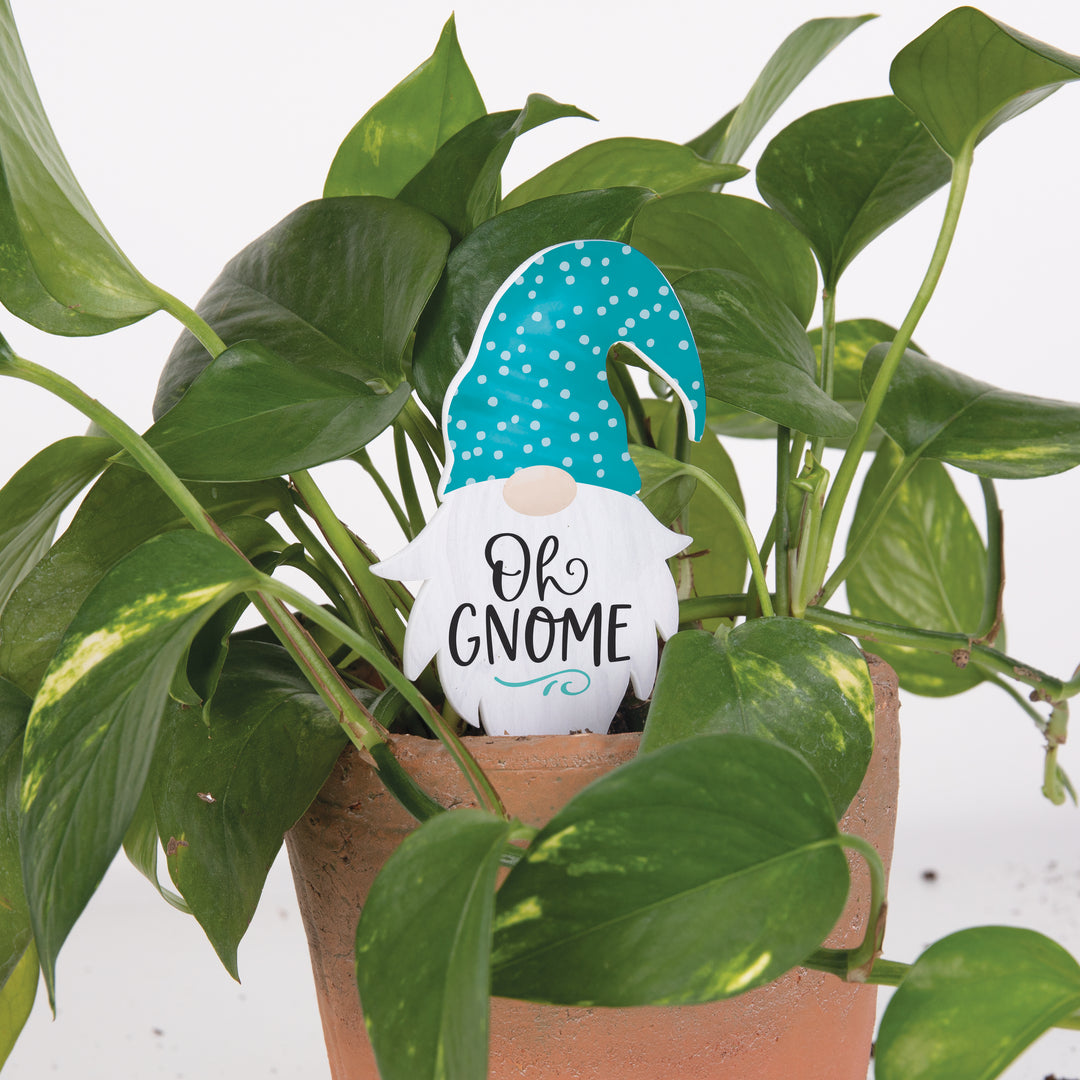 Oh Gnome Plant Pal Garden Sign