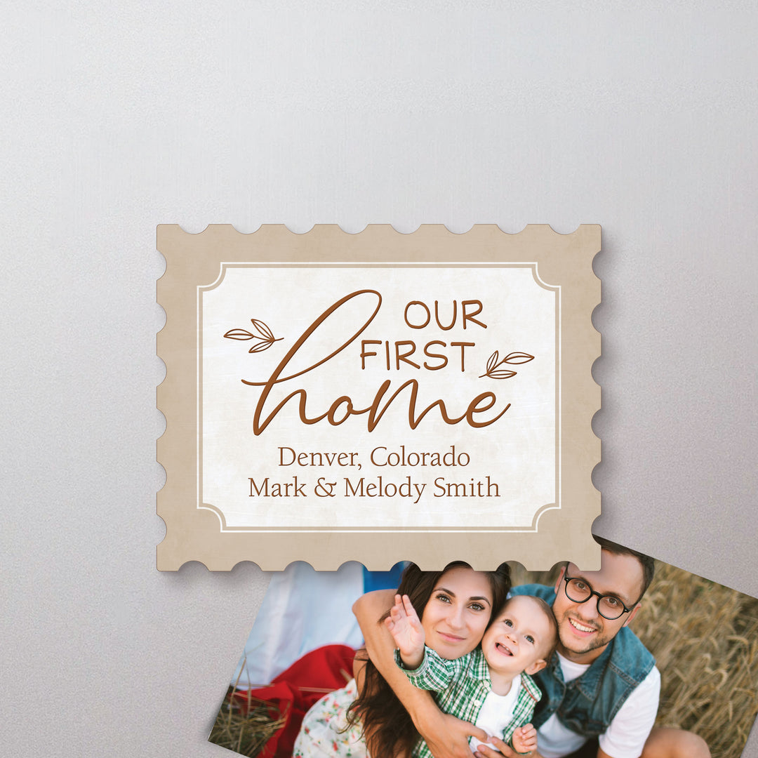 Personalized Stamp Magnet