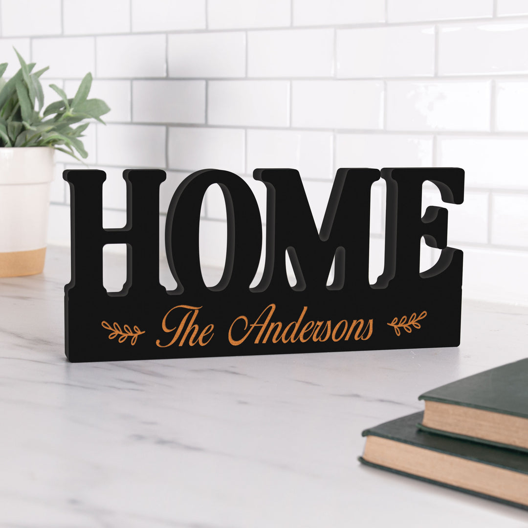 Personalized Home Carved Décor